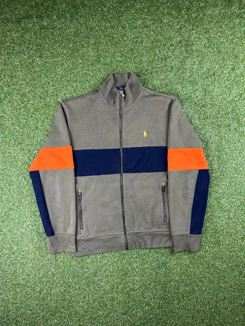 Ralph Lauren knit zip-up track jacket